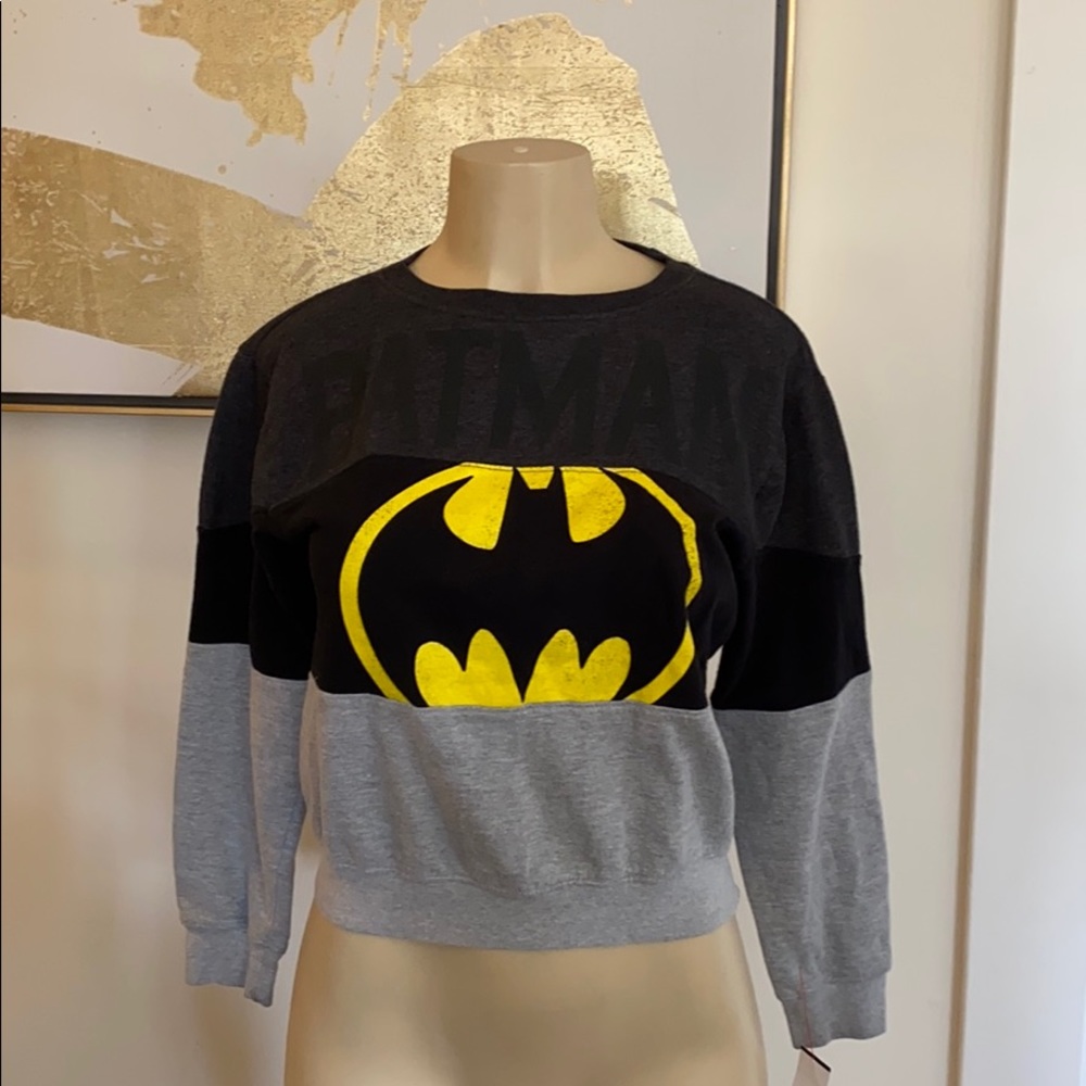 Batman Cropped Sweatshirt